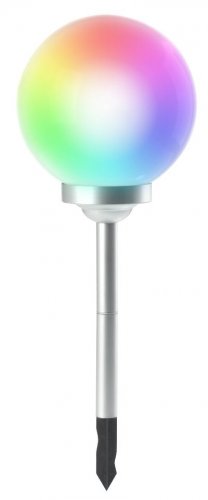Lampa Solar Rainbow, 4-barevné LED, 30x73 cm