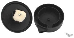 Levegőszűrő 24, 50, 100 literes kompresszorokhoz, menet M20, átmérő 9 cm, XL-TOOLS