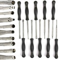 Vergaser-Einstellschlüssel-Satz, 10-teilig, MAR-POL (akce)