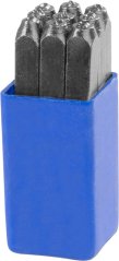 Razidla čísla HR59204 04 mm, 123, 9 ks