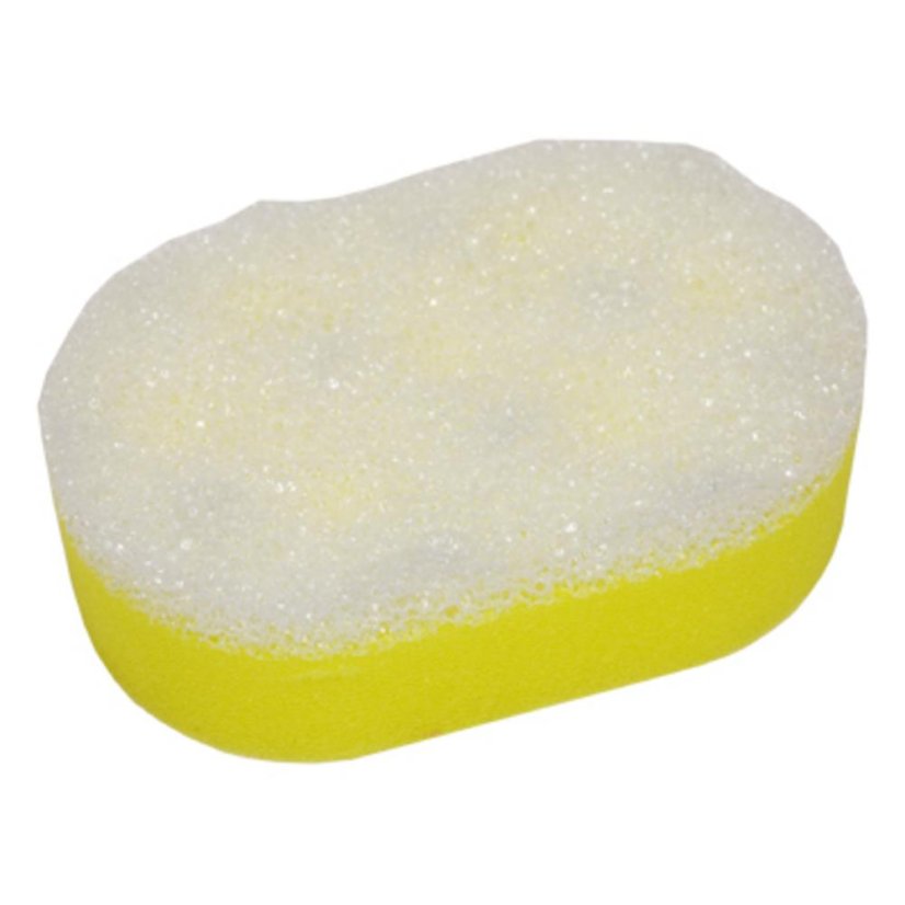 Ovalna masažna spužva za kupaonicu 14x9,5x4,5 cm KLC