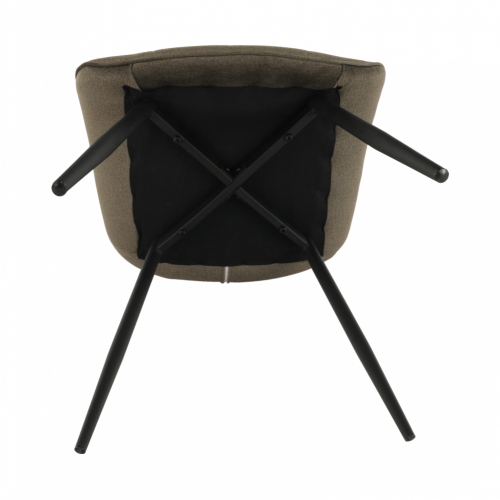 Krzesło, szarobrązowy taupe/czarny, SARIN