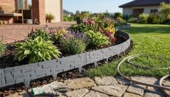 Palisáda StonePalisade L-2,37m, grafit, bal. 3 ks, 790x95/200 mm, UV