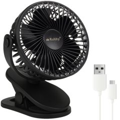 Ventilator fără fir negru Ruhhy 25567 (akce)