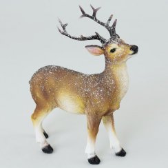 Figurka jelenia 17x8,5x22,5cm, dekoracja POLIRES