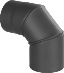 Koleno HS.EX 090/200/1,5 mm, nastaviteľný uhol, dymovod, dymové kominové koleno na spájanie rúr dymovodu