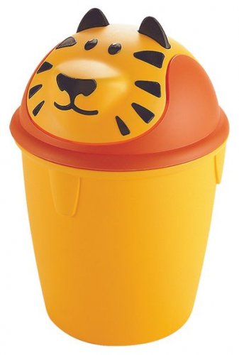 Curver® TIGER KANT, tigar, za dječju sobu, 26x26x38 cm, za otpad