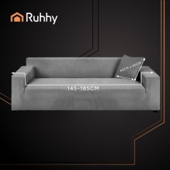 Husă pentru canapea 145-185 cm, gri, Ruhhy 26037 (promoție)