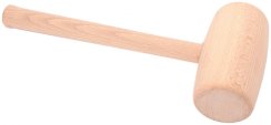 Okroglo mizarsko kladivo, leseno premera 65 mm, XL-ORODJA