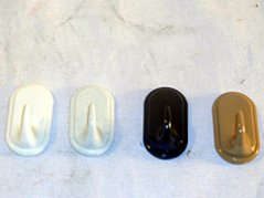 Kukica BAROKO ovalna samoljepljiva 50 kom KLC