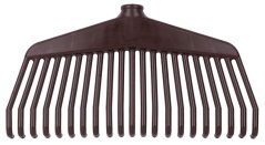 Rechen R142, schwedisch, Kunststoff, für Laub, ohne Stiel