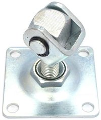 Zawias regulowany M16, podstawa kwadratowa 80x80 mm, nr taryfy celnej 7308 9098 (akce)