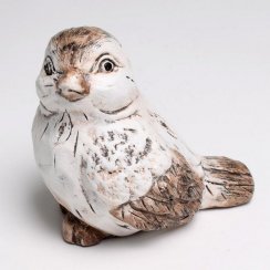 Figurină pasăre 13,5x10,5x13 cm ceramică