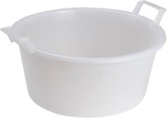 ICS P9145 Toilettensitz, 18 Liter, 45 cm, weiß, rund, mit Ohren