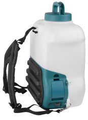 Sprühgerät Evika DJ160, 16 Liter, 10,8 V, Lithiumbatterie, wiederaufladbar, auf der Rückseite