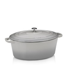 Tigaie din fontă cu capac CALIDO 36x29 cm, gri