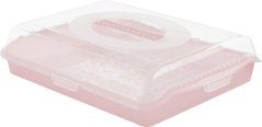 Dóza na potraviny UH 45x35x11cm PARTY,PIKNIK severská ružová KLC