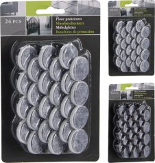 Ștergător de pâslă cu vârf o28 mm 24 buc mix KLC