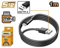 Kábel nabíjací 1m USB-A / USB-C INGCO