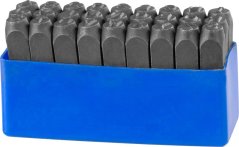 Marke abeceda HR59107 10 mm, tip slova, 27 kom