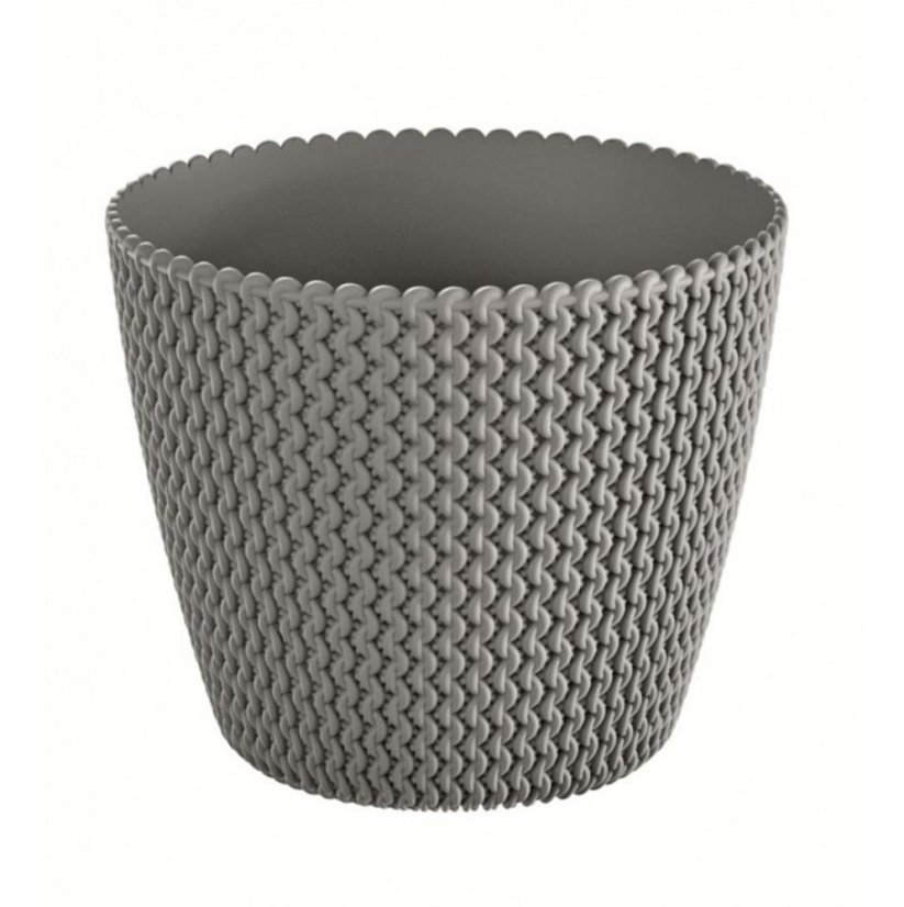 Blumentopf UH o160mm SPLOFY grau Höhe 132mm