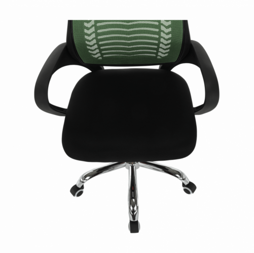 Uredska stolica, zelena/crna/krom, MISLET TIP 2