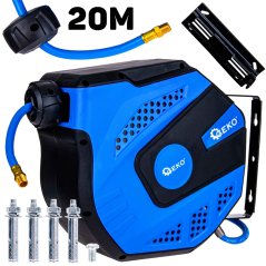 Bęben wiszący samozwijający z wężem powietrznym, długość 20 m, GEKO