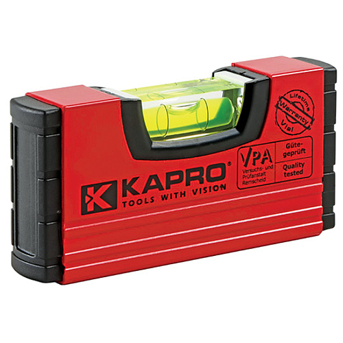 Wasserwaage KAPRO® 246, MINI Handy-Wasserwaage, 100 mm, Verkaufsbox 10 Stk