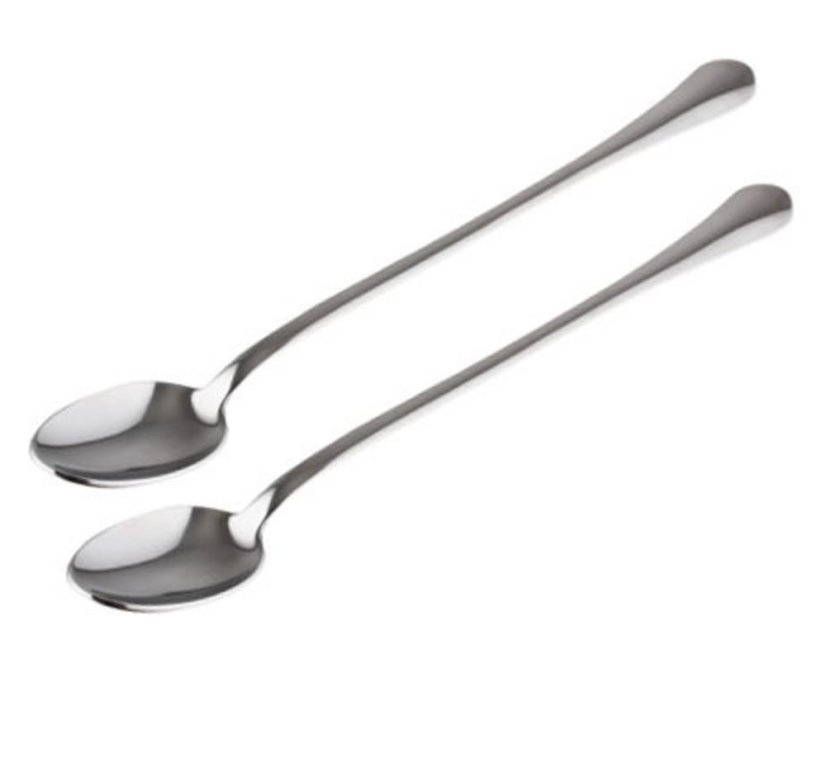 Löffel Limo Metall 20,5cm 2 Stück KLASIK