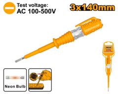 Tester de putere 100-500V-șurubelniță 3x140mm INGCO