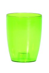 Blumentopf UH o160mm grün transparent Höhe 180mm ORCHIDEA
