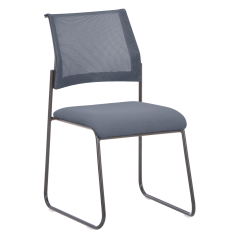 Skladljiva stolica, siva/crna, BARIS