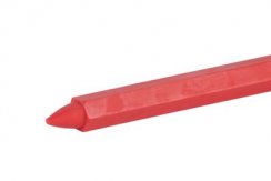Sada ceruziek Strend Pro PW992 voskových, 115 mm, červená, značkovačích, 12 ks