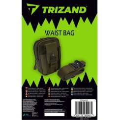 Taktikai övtáska + zöld öv Trizand 24322
