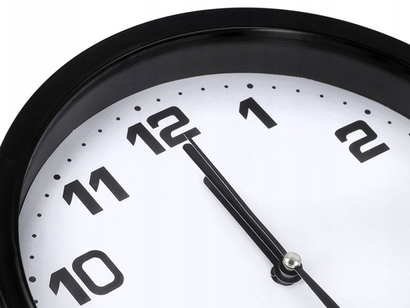 Nástenné hodiny veľké nedotykové tiché 20 cm okrúhle sekundové ručičky