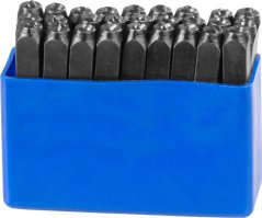 Marke abeceda HR59105 05 mm, slovo, 27 kom