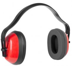 Protectoare auditive B003, SNR21, roșu