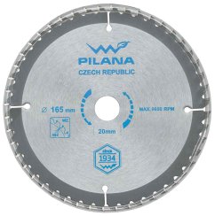 Pílový kotúč s SK plátkami 160x2,0x20 zuby 60 WZ, PILANA