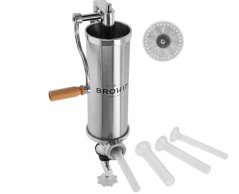 Máj- és kolbásztöltő függőleges/állvány 2,5kg rozsdamentes acélból