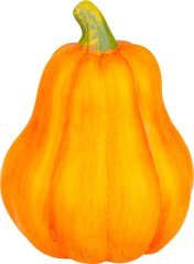 MagicHome Nature dekoracija, Bundeva, narančasta, terakota, 7,5x7,5x10 cm