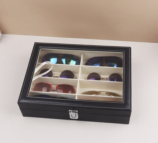 Brillen-Organizer mit 8 Fächern