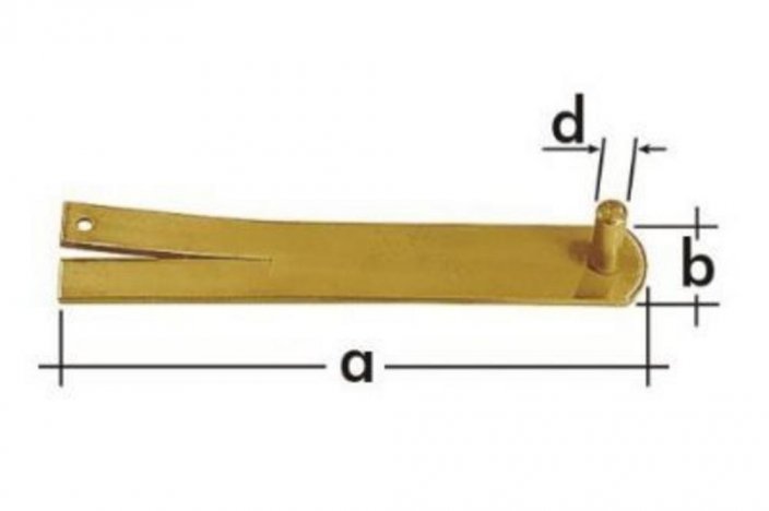 Suport de știfturi de zidărie o16 mm