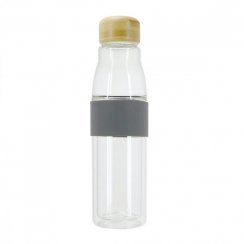 Butelka sportowa 450ml wykonana z podwójnego szkła,