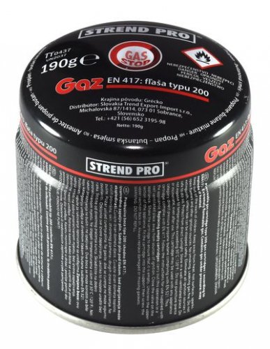 Cartridge Strand Pro 190 g, prepichovacia, systém STOP GAS