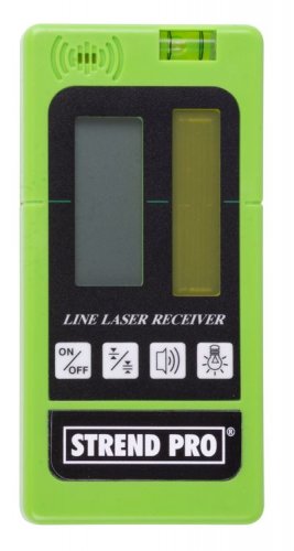 Detektor Strend Pro GREEN and RED, zelený paprsek, dálkový příjimač k laseru, univerzalny