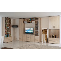 Komoda, dąb sonoma, DUNAJ TYP 9