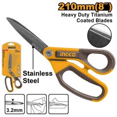 Nůžky pro domácnost univerzálníTITANIUM 210 mm INGCO KLC