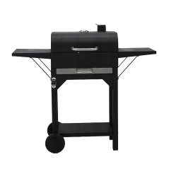 Grătar de grădină cu capac 51x34 cm înălțime 110cm