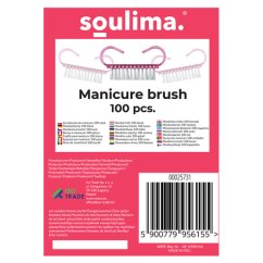 Manikürebürste - 100 Stück Soulima 25731 (akce)