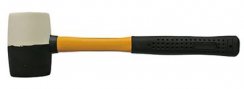 Hammer Strend Pro HM231 450 g, guma, BlackWhiteHead, rękojeść z włókna szklanego, TPR